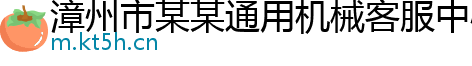 漳州市某某通用机械客服中心